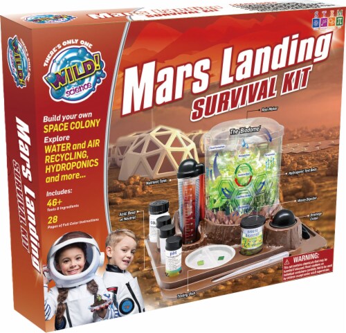 WILD! Science Mars Landing Survival Kit Perspective: front