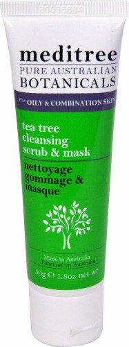 Nature's Plus  Meditree Tea Tree Cleansing Scrub & Mask Perspective: front