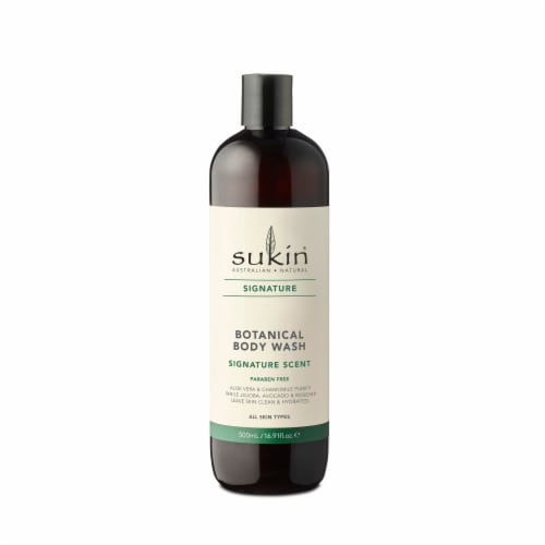 Sukin Signature Scent Botanical Body Wash Perspective: front