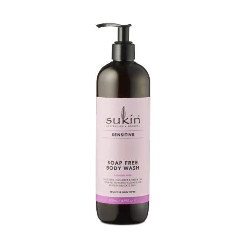 Sukin Sensitive Soap Free Body Wash Perspective: front