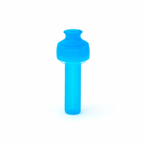 Iced Tea Adaptor/Infuser for disposable water bottles Ocean Blue, 1