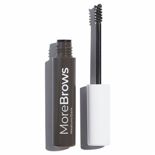 MCoBeauty More Brows Brush On Fibre Gel - Medium-Dark Perspective: front