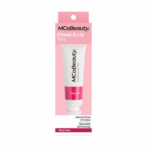 MCoBeauty Cream Cheek & Lip Tint Gives Lips & Cheeks a Natural Tint - Blush Red Perspective: front