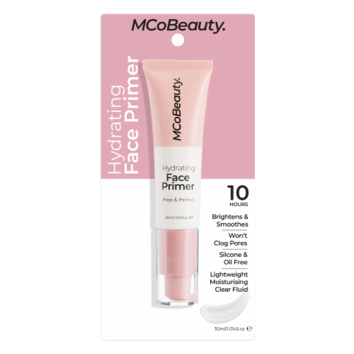 MCoBeauty Hydrating Face Primer Hydrates Primes + Evens The Appearance Of Skin Tone Perspective: front