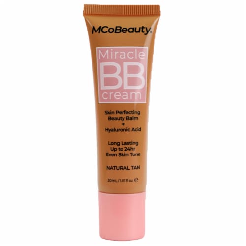MCoBeauty Miracle BB Cream Lightweight Skin-Perfecting + Buildable Coverage -Natural Tan Perspective: front