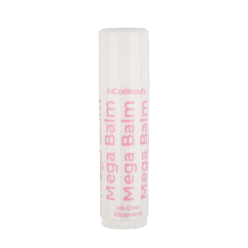 MCoBeauty Mega Lip + Skin Balm All-Over Ointment for Dry + Damaged Skin 100% Vegan - Coconut Perspective: front