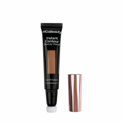 MCoBeauty Instant Contour Cream Bronzer Beauty Wand – Light/Medium Perspective: front