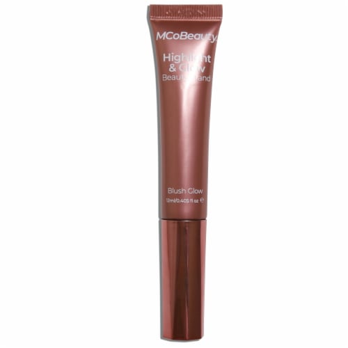 MCoBeauty Liquid Highlight & Glow Beauty Wand Highlighter Creamy Longwear Formula - Blush Glow Perspective: front