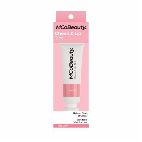 MCoBeauty Cream Cheek & Lip Tint Gives Lips & Cheeks a Natural Tint - Rose Glow Perspective: front