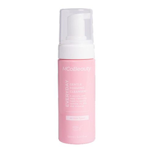 MCoBeauty Everyday Gentle Foaming Face Wash For All Skin Types Perspective: front