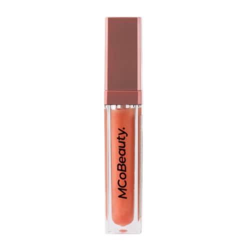 MCoBeauty Lip Lights Shine Lip Gloss with Bulit in Mirror + LED Light - Striptease Perspective: front