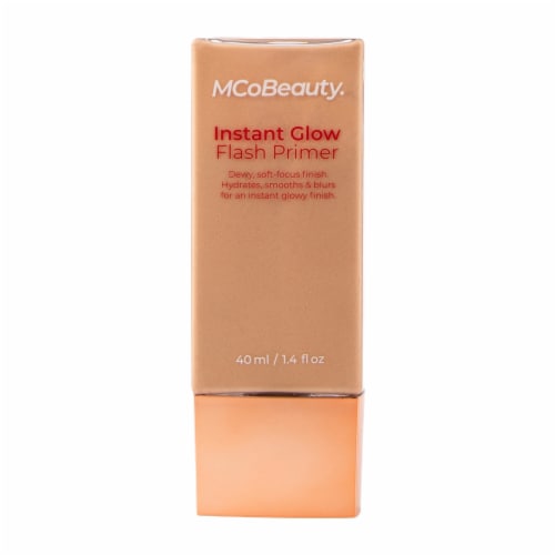MCoBeauty Instant Glow Flash Primer For A Fresh + Dewy Finish – Use With Or Without Makeup Perspective: front