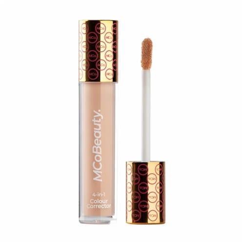MCoBeauty 4-in-1 Colour Corrector Concealer Camouflage Dark Spots + Under-Eye- Peach Perspective: front