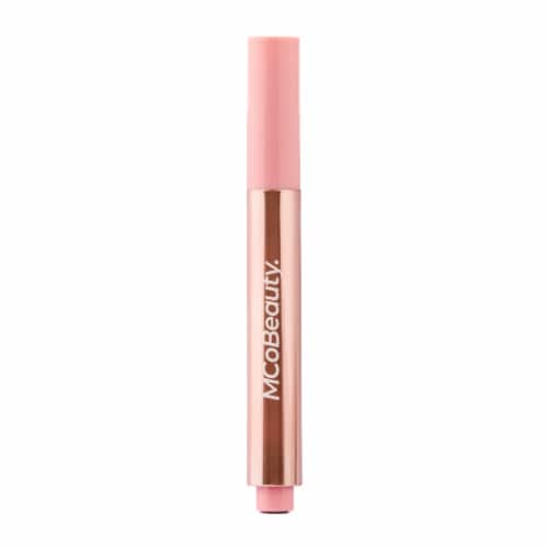 MCoBeauty Lip Plump 4-in-1 Hydrating Lip Lacquer Lip Balm Buildable Formula - Emily Nude Pink Perspective: front