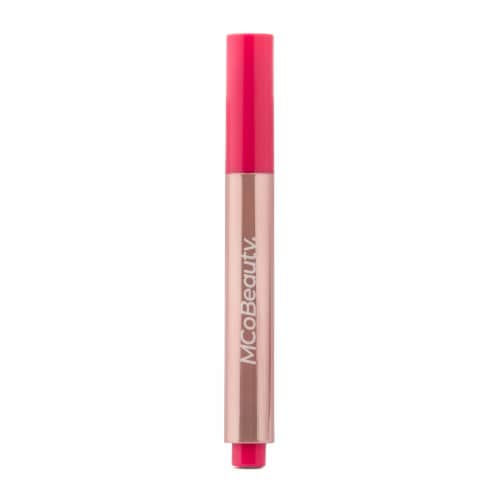 MCoBeauty Lip Plump 4-in-1 Hydrating Lip Lacquer Lip Balm Buildable Formula - Lucy Candy Pink Perspective: front