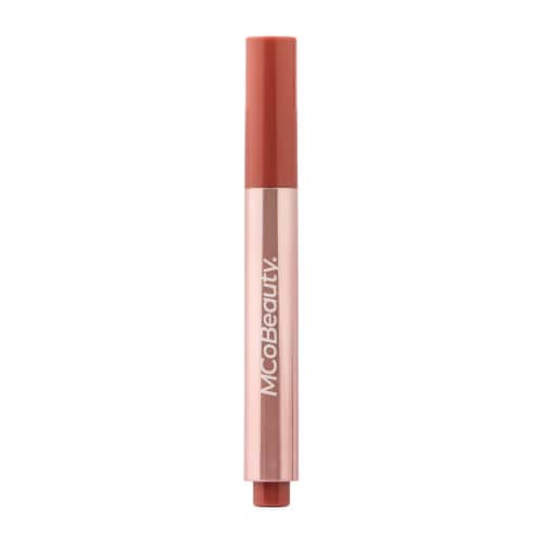 MCoBeauty Lip Plump 4-in-1 Hydrating Lip Lacquer Lip Balm Buildable Formula - Lily Dusty Pink Perspective: front