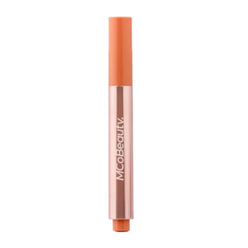 MCoBeauty Lip Plump 4-in-1 Hydrating Lip Lacquer Lip Balm Buildable Formula - Luella Nude Melon Perspective: front