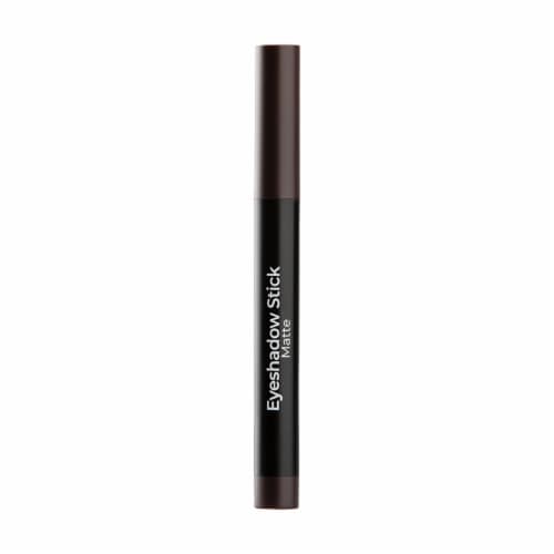 MCoBeauty Matte Eyeshadow Stick Highly Pigmented with Built-in Sharpener – Matte Deep Cocoa Perspective: front