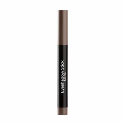 MCoBeauty Matte Eyeshadow Stick Highly Pigmented with Built-in Sharpener – Matte Chocolate Perspective: front