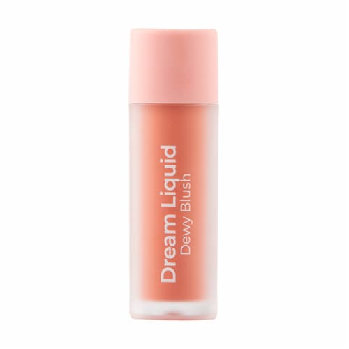 MCoBeauty Dream Liquid Dewy Blush Lightweight and Silky Liquid Formula - Soft Peach Perspective: front