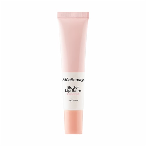 MCoBeauty Butter Lip Balm Instantly Hydrating - Coconut Perspective: front