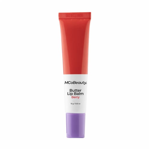 MCoBeauty Butter Lip Balm Instantly Hydrating - Berry Perspective: front