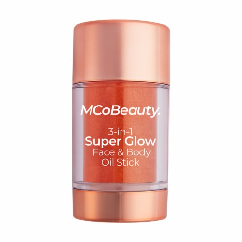 MCoBeauty 3 in 1 Super Glow Face & Body Oil Stick - Bronze Perspective: front
