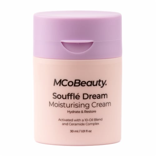MCoBeauty Souffle Dream Moisturizing Facial Cream Lightweight + Hydrating For Normal to Dry Skin Perspective: front