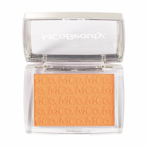 MCoBeauty® Glow Up pH Peach Pop Powder Blush Perspective: front