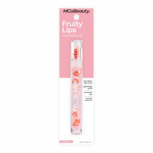 MCoBeauty® Fruity Lips Hydrating Oil - Strawberry Perspective: front