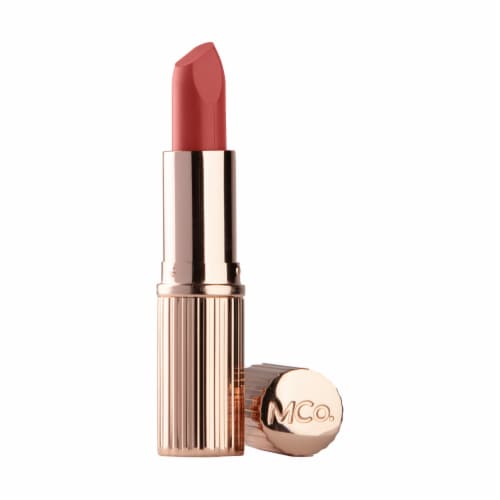 MCoBeauty® Crème Matte Luxe Lipstick - Rose Saturn Perspective: front