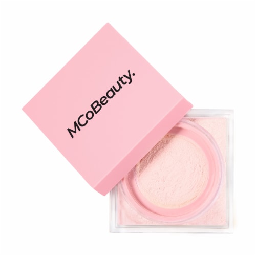 MCoBeauty Loose Powder Cool & Set - Rose Pink Perspective: front