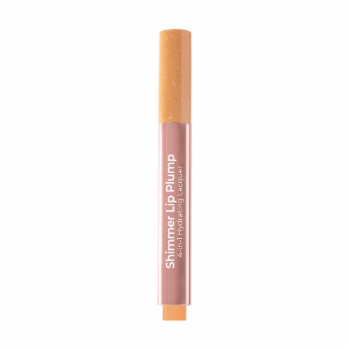 MCoBeauty Shimmer Lip Plump 4-in-1 Hydrating Lacquer - Eliza / Soft Peach Perspective: front