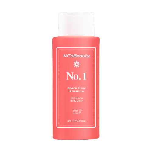 MCoBeauty Everyday Body Wash Cream-Gel - Black Plum & Vanilla - No. 1 Perspective: front