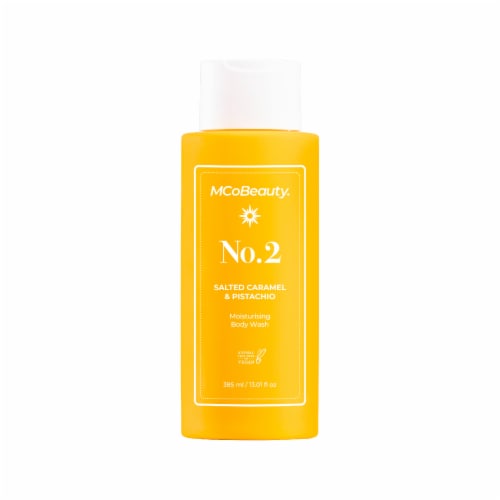 MCoBeauty® Body Wash Cream Gel - Salted Caramel & Pistachio Perspective: front