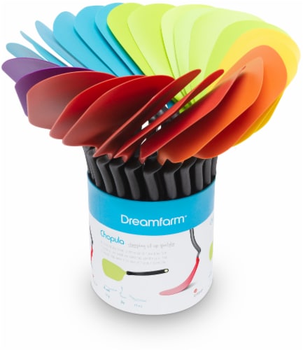 Dreamfarm® Chopula Chopping Sit Up Spatula - Assorted Colors Perspective: front