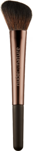 Nude by Nature Angled Blush Brush 06 Perspective: front