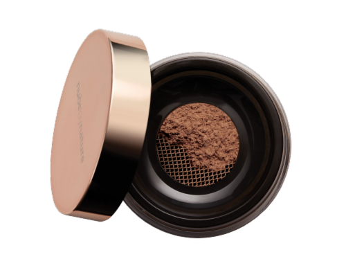 Nude by Nature Radiant Loose Powder Foundation - N10 Toffee Perspective: front