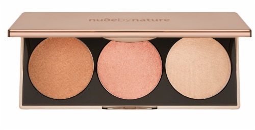 Nude by Nature Highlight Palette Perspective: front