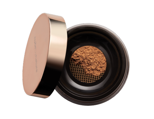 Nude by Nature Radiant Loose Powder Foundation - W10 Cinnamon Perspective: front