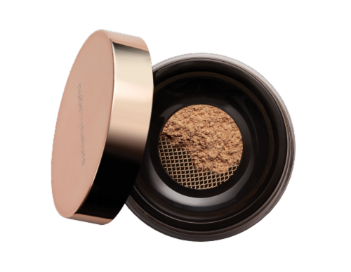 Nude by Nature Radiant Loose Powder Foundation W8 - Classic Tan Perspective: front