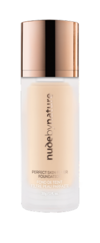 Nude by Nature Perfect Skin Filter Foundation - N2 Classic Beige Perspective: front
