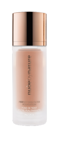 Nude by Nature Perfect Skin Filter Foundation - N6 Olive Perspective: front