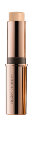 Nude by Nature Hydra Stick Foundation - W4 Soft Sand Perspective: front