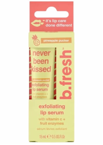 b.fresh™ Never Been Kissed Pineapple Pucker Exfoliating Lip Serum Perspective: front