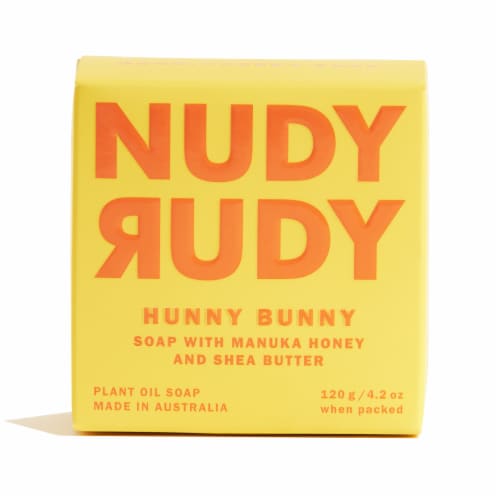 NUDY RUDY Hunny Bunny Soap Bar Perspective: front