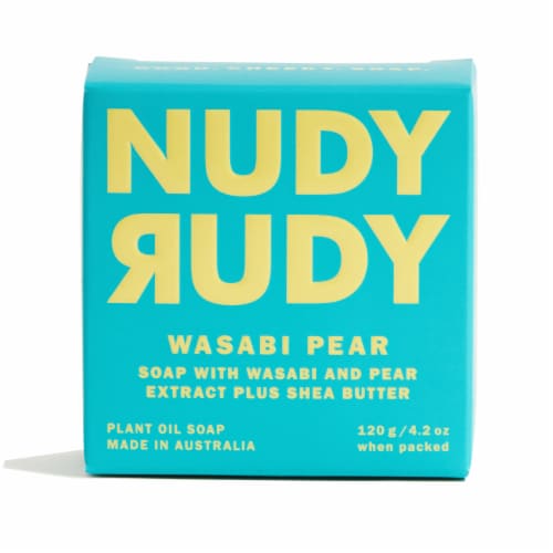 NUDY RUDY Wasabi Pear Soap Bar Perspective: front