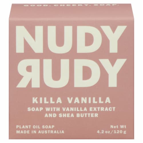 NUDY RUDY Killa Vanilla Soap Bar Perspective: front