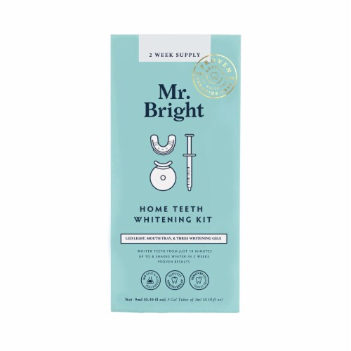 Mr. Bright 2 Week Supply Home Teeth Whitening Kit Perspective: front