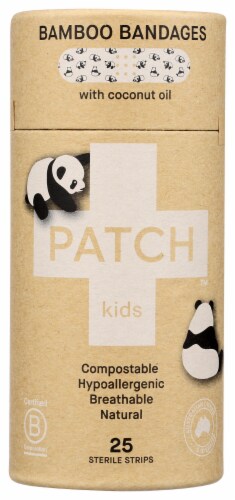 Patch Coconut Oil Kids Adhesive Strips, 25 ct - Foods Co.